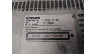 SISTEMA AUDIO / RADIO CD NISSAN X-TRAIL 2.0 dCi Turbodiesel (150 CV) DE 2011 - D.4243571 / 28185JH120