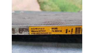 CONDENSADOR / RADIADOR AIRE ACONDICIONADO PEUGEOT 307 BERLINA 1.6 HDi (109 CV) DE 2006 - D.4246208 / 9650545480