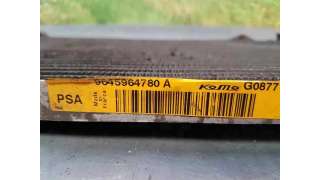 CONDENSADOR / RADIADOR AIRE ACONDICIONADO PEUGEOT PARTNER 1.6 16V HDi (75 CV) DE 2010 - D.4250333 / 9645964780A