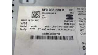 SISTEMA AUDIO / RADIO SEAT IBIZA 1.4 TDI (75 CV) DE 2016 - D.4261998 / 5F0035888B