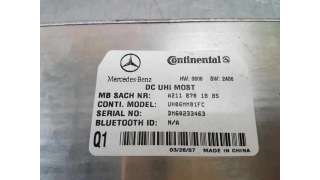 MODULO BLUETOOTH MERCEDES CLASE C  SPORTCOUPE 1.8 (143 CV) DE 2008 - D.4271989 / A2118701885