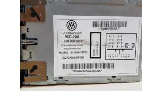 SISTEMA AUDIO / RADIO CD VOLKSWAGEN POLO 1.2 (60 CV) DE 2009 - D.4275244 / 6Q0035152E