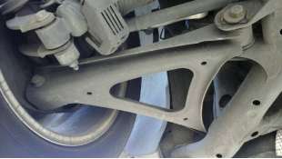 BRAZO SUSPENSION INFERIOR TRASERO IZQUIERDO VOLKSWAGEN TOUAREG 5.0 V10 TDI (313 CV) DE 2004 - D.4277465