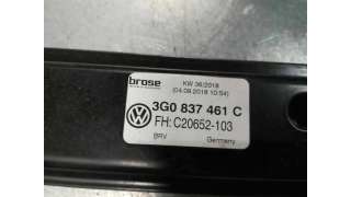 ELEVALUNAS DELANTERO IZQUIERDO VOLKSWAGEN PASSAT LIM. 2.0 TDI (150 CV) DE 2018 - D.4278051 / 3G0837461C