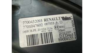 FARO DERECHO RENAULT SCENIC RX4 1.9 dCi D (102 CV) DE 2002 - D.4279229 / 7700432093