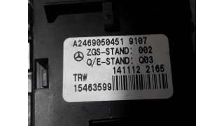 BOTON FRENO MANO ELECTRICO  MERCEDES CLASE A 1.5 CDI (109 CV) DE 2014 - D.4280993 / A2469050451