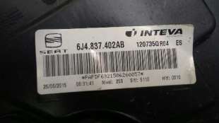 ELEVALUNAS DELANTERO DERECHO SEAT IBIZA 1.0 (75 CV) DE 2015 - D.4283858 / 6J4837402AB 2