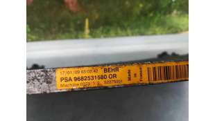 CONDENSADOR / RADIADOR AIRE ACONDICIONADO CITROEN C4 PICASSO 1.6 16V (120 CV) DE 2009 - D.4284147 / 9682531580 2