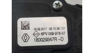 POTENCIOMETRO PEDAL RENAULT CLIO IV 1.5 dCi D FAP (90 CV) DE 2017 - D.4285762 / 180029347RD