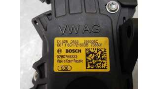 POTENCIOMETRO PEDAL VOLKSWAGEN POLO 1.2 TSI (90 CV) DE 2015 - D.4287874 / 6C1721503B