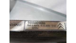 CONDENSADOR / RADIADOR AIRE ACONDICIONADO PEUGEOT 1007 1.4 HDi (68 CV) DE 2005 - D.4289917 / 9655009880