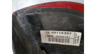 PILOTO TRASERO DERECHO OPEL CORSA C 1.3 16V CDTI (69 CV) DE 2004 - D.4294978 / 09114337