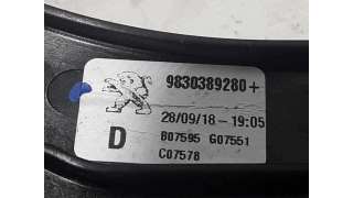 ELEVALUNAS DELANTERO DERECHO PEUGEOT 3008 1.5 Blue-HDI FAP (131 CV) DE 2019 - D.4295680 / 9830389280