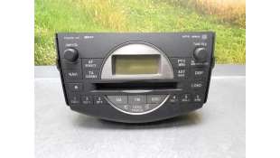 SISTEMA AUDIO / RADIO CD TOYOTA RAV 4 2.0 16V (152 CV) DE 2007 - D.4302891 / 8612042220