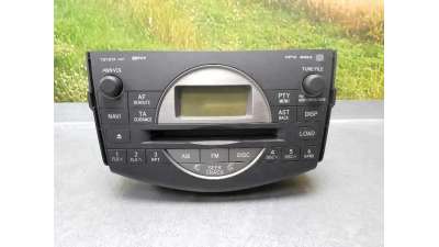 SISTEMA AUDIO / RADIO CD TOYOTA RAV 4 2.0 16V (152 CV) DE 2007 - D.4302891 / 8612042220