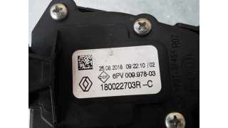 POTENCIOMETRO PEDAL DACIA SANDERO 0.9 TCE CAT bivalent. Gasolina / GPL (90 CV) DE 2018 - D.4305327 / 180022703R