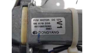 ELEVALUNAS DELANTERO IZQUIERDO CHEVROLET AVEO 1.4 (101 CV) DE 2010 - D.4306892 / 96870316