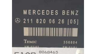 MODULO CONFORT MERCEDES CLASE E  BERLINA 2.7 CDI (177 CV) DE 2002 - D.4312435 / 2118200626