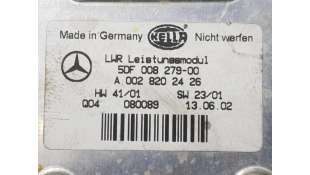 CENTRALITA FAROS XENON MERCEDES CLASE E  BERLINA 2.7 CDI (177 CV) DE 2002 - D.4312449 / 5DF00827900 2