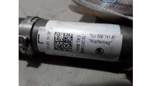 AIRBAG CORTINA DELANTERO IZQUIERDO SKODA RAPID 1.2 TSI (110 CV) DE 2016 - D.4312912 / 5JJ880741A 2