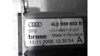 MOTOR ELEVALUNAS DELANTERO DERECHO AUDI Q7 3.0 V6 24V TDI (239 CV) DE 2009 - D.4317553 / 4L0959802B
