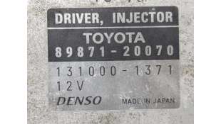 CENTRALITA INYECCION LEXUS IS200 2.2 D-CAT (177 CV) DE 2008 - D.4319530 / 8987120070 2