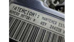 MOTOR COMPLETO SEAT CORDOBA BERLINA 1.9 SDI (64 CV) DE 2004 - D.4321109 / ASY 2