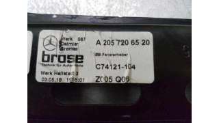 ELEVALUNAS DELANTERO IZQUIERDO MERCEDES CLASE C COUPE 2.1 CDI (170 CV) DE 2018 - D.4321629 / A2057206520