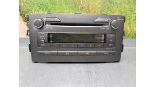 SISTEMA AUDIO / RADIO TOYOTA AURIS 1.4 Turbodiesel (90 CV) DE 2009 - D.4321779 / 8612002521