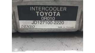 INTERCOOLER TOYOTA AVENSIS BERLINA 2.0 Turbodiesel (126 CV) DE 2008 - D.4325041