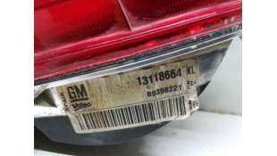 FARO ANTINIEBLA TRASERO DERECHO OPEL CORSA C 1.3 16V CDTI (69 CV) DE 2000 - D.4326623 / 13118664 2