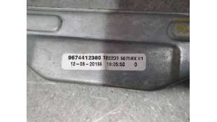 ELEVALUNAS DELANTERO DERECHO CITROEN C-ELYSÉE 1.6 Blue-HDI FAP (99 CV) DE 2018 - D.4329748 / 9674412380 2