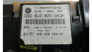 MANDO CLIMATIZADOR AUDI A3 1.9 TDI (101 CV) DE 1996 - D.4330840 / 5HB00818410