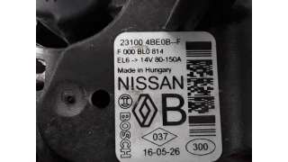 ALTERNADOR NISSAN QASHQAI 1.6 dCi Turbodiesel (131 CV) DE 2016 - D.4330851 / 231004BE0BF