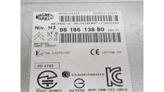 SISTEMA AUDIO / RADIO PEUGEOT 308 1.2 12V e-THP (110 CV) DE 2017 - D.4336605 / 9818613880
