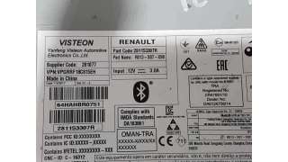 SISTEMA AUDIO / RADIO RENAULT CLIO IV 1.5 dCi D FAP Energy (90 CV) DE 2018 - D.4339212 / 281153307R