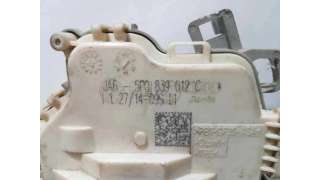 CERRADURA PUERTA TRASERA DERECHA  SEAT ALTEA XL 1.6 TDI (105 CV) DE 2010 - D.4343546 / 5P0839012C