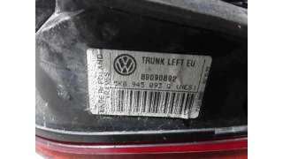 PILOTO TRASERO IZQUIERDO VOLKSWAGEN GOLF VI 1.6 TDI DPF (105 CV) DE 2009 - D.4344899 / 5K0945093G