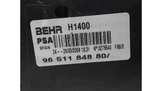 INTERCOOLER PEUGEOT 207 1.6 16V HDi (90 CV) DE 2008 - D.4352774 / 9651184880