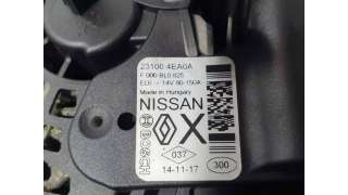 ALTERNADOR NISSAN QASHQAI 1.5 Turbodiesel (110 CV) DE 2014 - D.4355450 / 231004EA0A