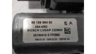 ELEVALUNAS TRASERO DERECHO PEUGEOT 2008 1.6 Blue-HDI FAP (120 CV) DE 2018 - D.4356218 / 9815999480