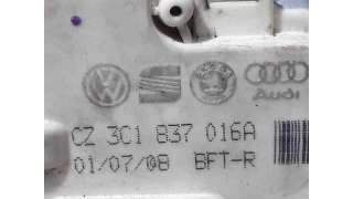 CERRADURA PUERTA DELANTERA DERECHA VOLKSWAGEN PASSAT BERLINA 2.0 TDI DPF (170 CV) DE 2005 - D.4358615 / 3C1837016A