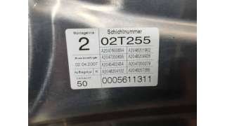 ELEVALUNAS DELANTERO DERECHO MERCEDES CLASE C  BERLINA 2.2 CDI (170 CV) DE 2007 - D.4359361 / A2047600837