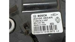 ALTERNADOR DACIA SANDERO 0.9 TCE CAT bivalent. Gasolina / GPL (90 CV) DE 2020 - D.4362252 / 231002854R