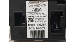 MOTOR ELEVALUNAS TRASERO DERECHO FORD KUGA 2.0 TDCi (140 CV) DE 2010 - D.4366095 / 7M5T14B534CD