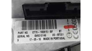SISTEMA AUDIO / RADIO FORD TRANSIT COURIER 1.5 TDCi (75 CV) DE 2016 - D.4368831 / ET7618D815BF