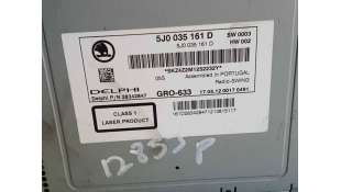 SISTEMA AUDIO / RADIO CD SKODA FABIA 1.2 (60 CV) DE 2012 - D.4369977 / 5J0035161D 2