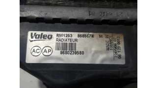 RADIADOR AGUA PEUGEOT 207 1.4 (73 CV) DE 2008 - D.4371229 / 9680239580