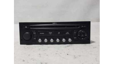 SISTEMA AUDIO / RADIO CD PEUGEOT PARTNER KOMBI 1.6 16V HDi (90 CV) DE 2009 - D.4376640