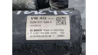 MOTOR ARRANQUE VOLKSWAGEN TIGUAN 2.0 TDI (110 CV) DE 2015 - D.4380127 / 02M911024C